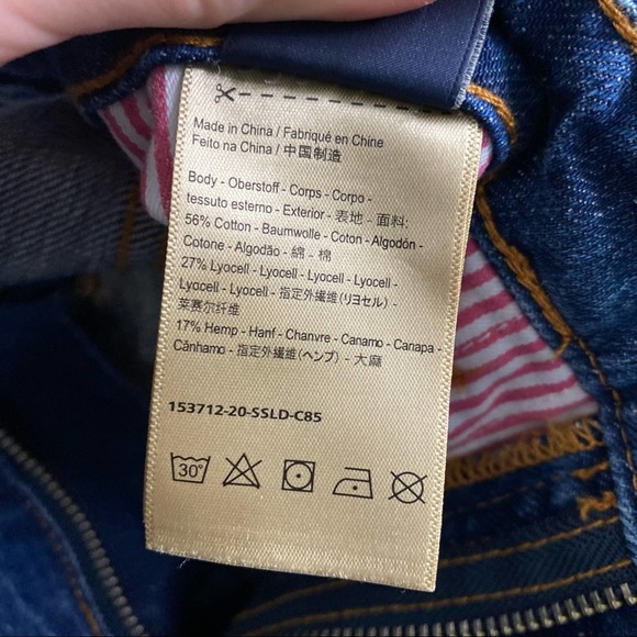 Scotch & Soda Bandanarama Embroidered Skinny Blue Jeans sz 29 - Picture 15 of 15